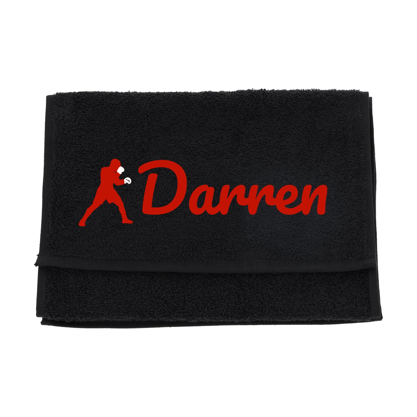 Personalised Embroidered Boxing Towel  - Always Looking Good -   