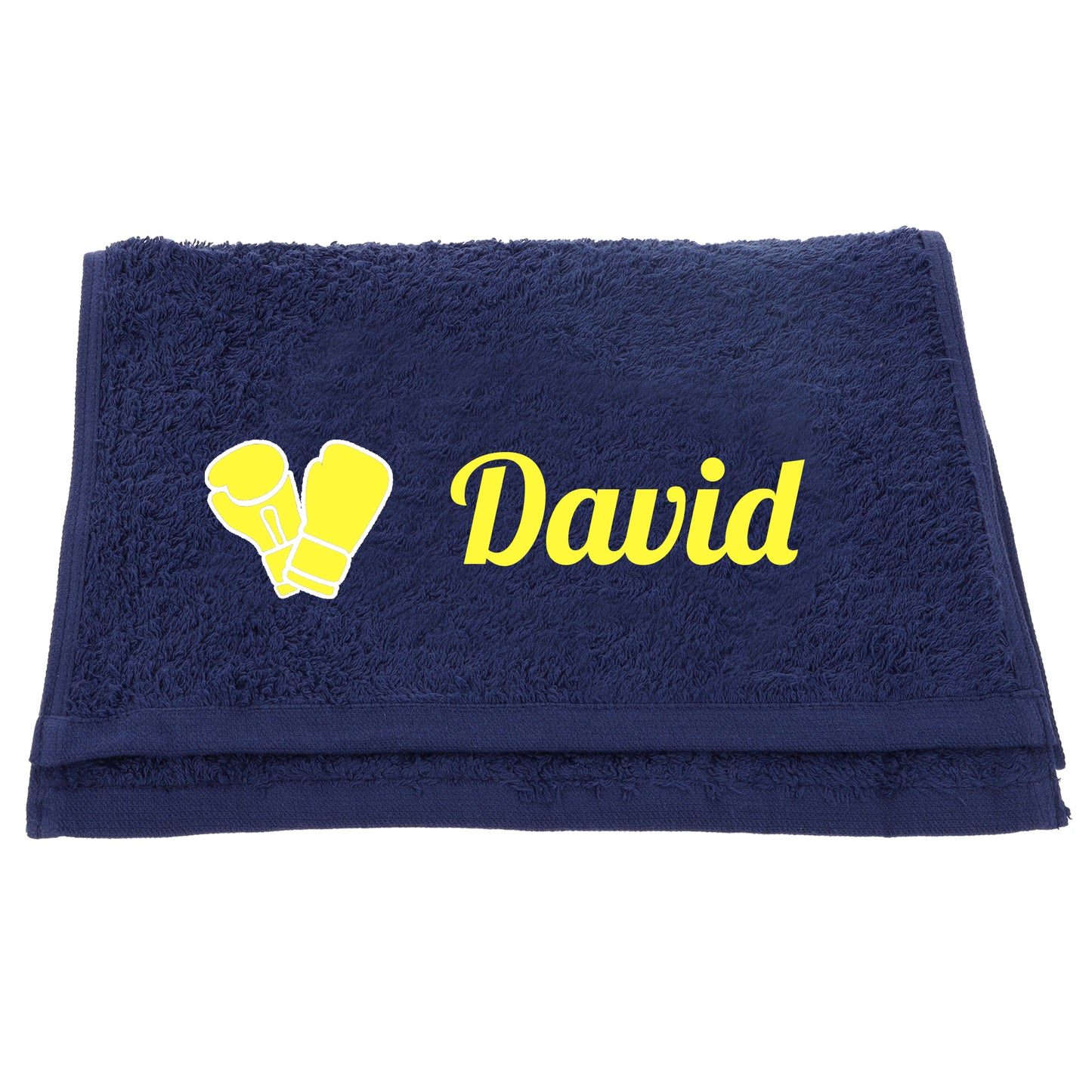 Personalised Embroidered Boxing Towel  - Always Looking Good -   