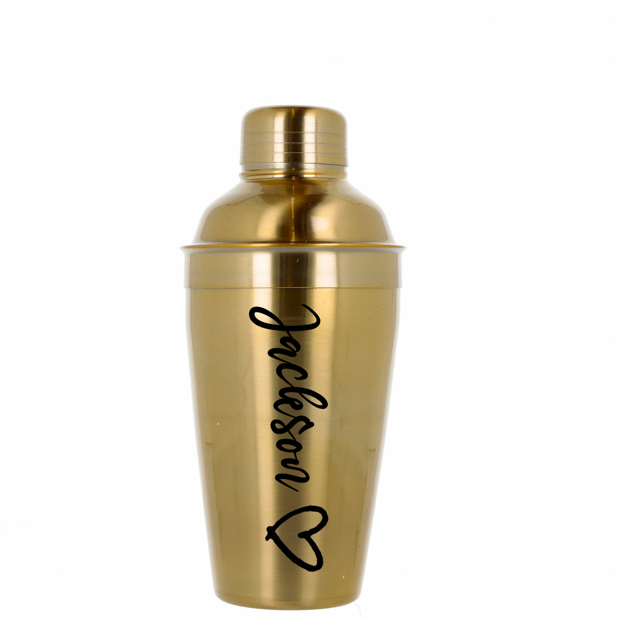Personalised Gold Cocktail Shaker & Pina Colada Glass Gift Set - Always Looking Good -