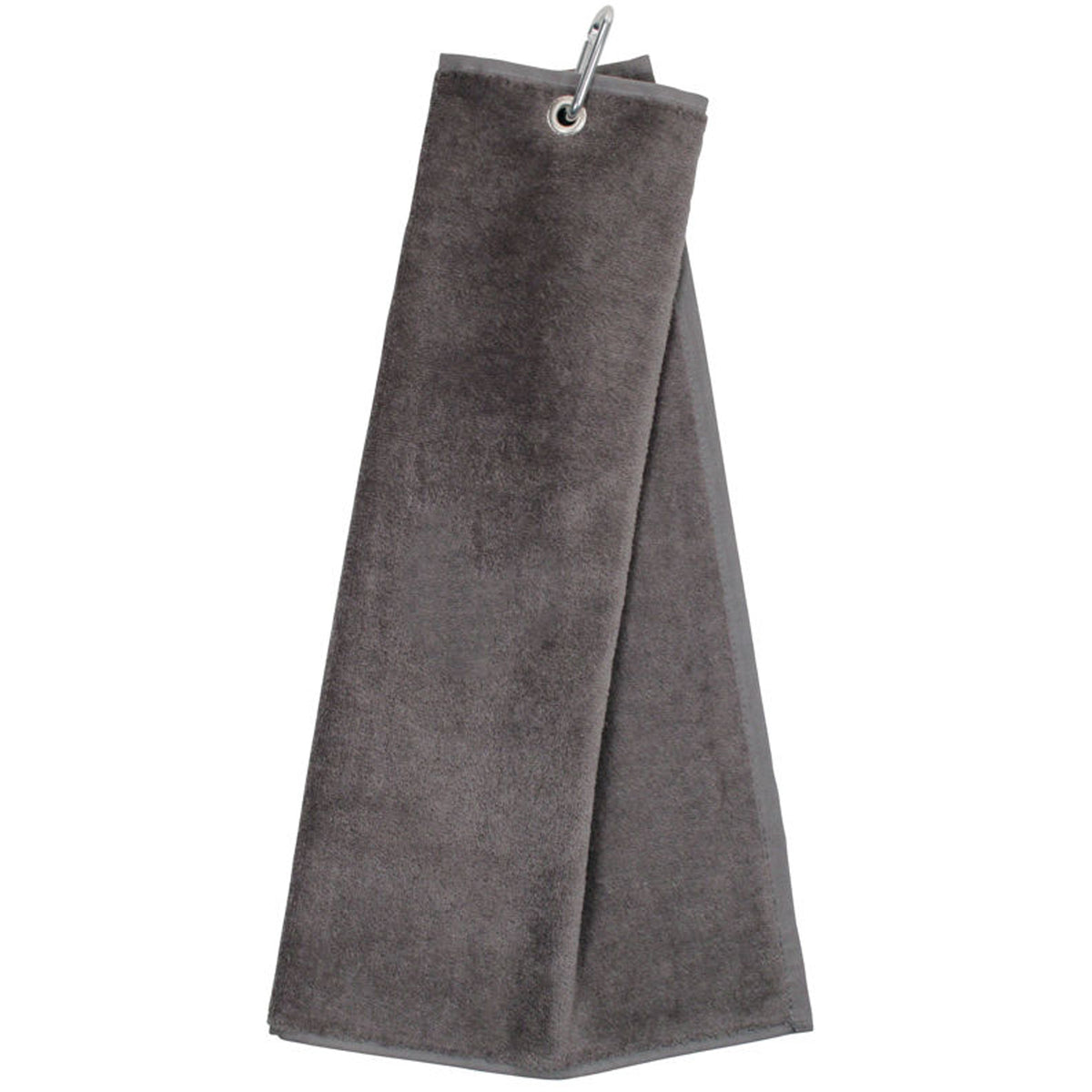 Personalised Lawn Bowls Towel – Tri-Fold with Name & Carabiner Clip