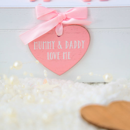 Pink Personalised Baby Keepsake Box - Always Looking Good -
