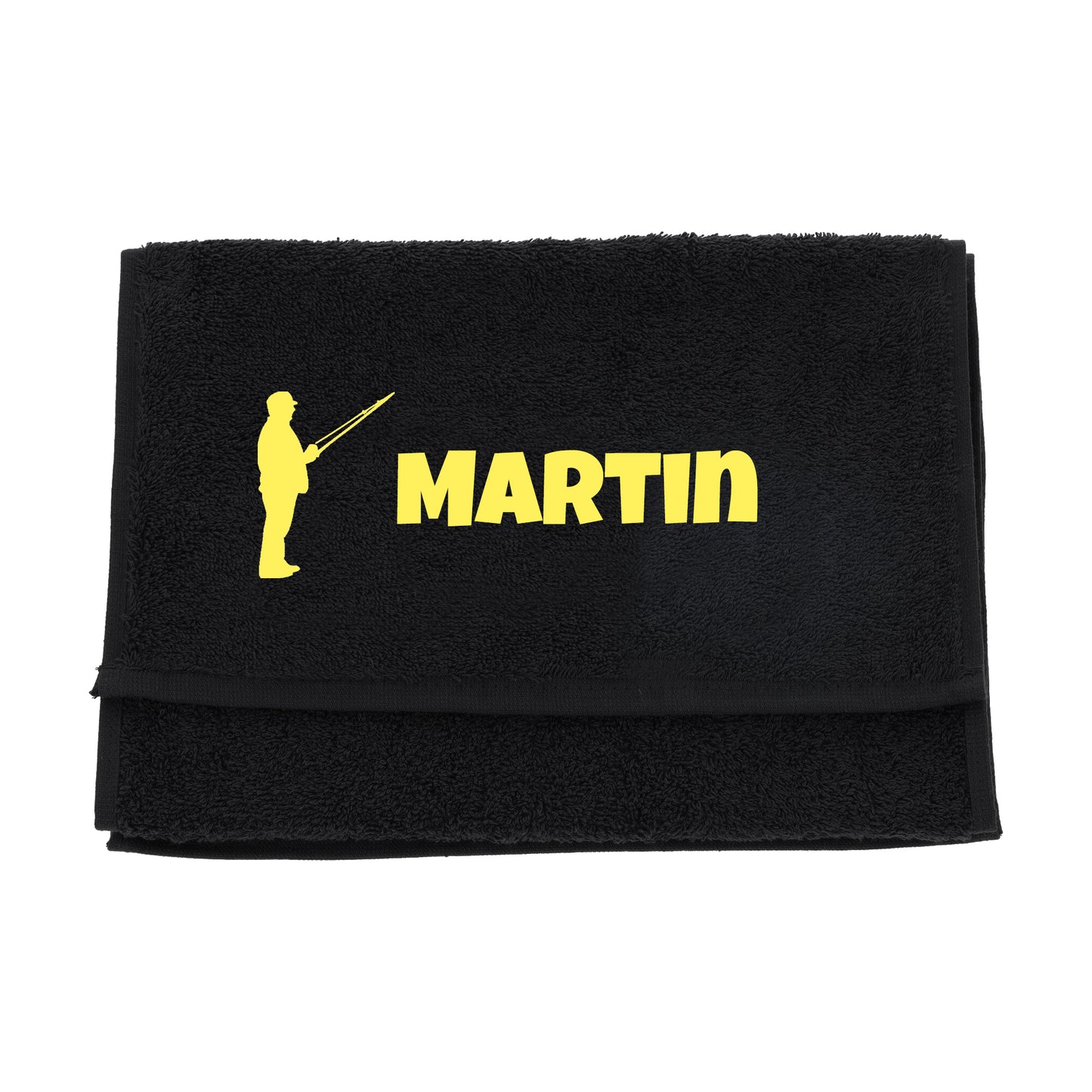 Personalised Embroidered Fishing Towel  - Always Looking Good -   