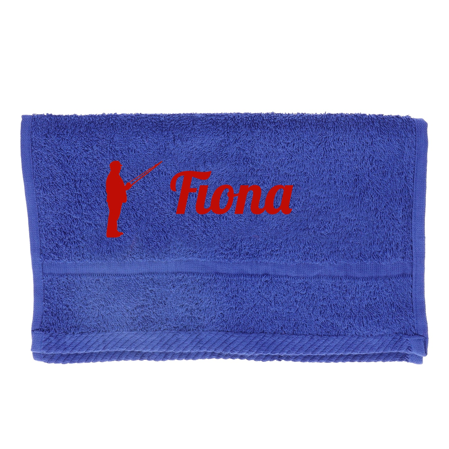 Personalised Embroidered Fishing Towel  - Always Looking Good -   