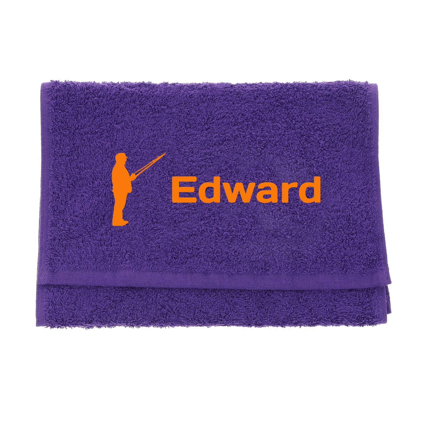 Personalised Embroidered Fishing Towel  - Always Looking Good -   