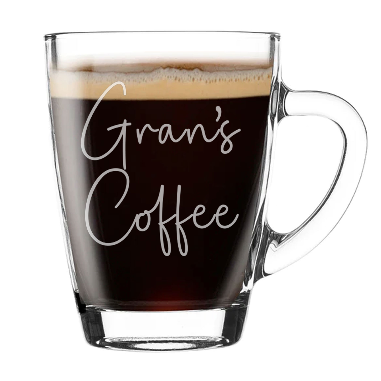 Personalised Gran's Coffee & Biscuit Engraved Board with Optional Mug