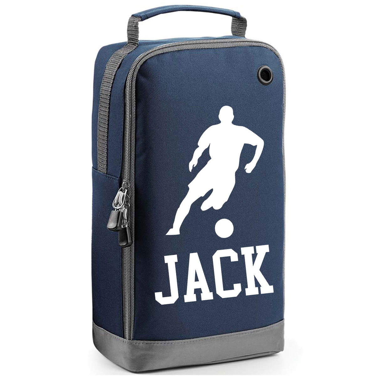 Football Boot Bag or Shoe Bag – Personalised with Name | Footballer Design