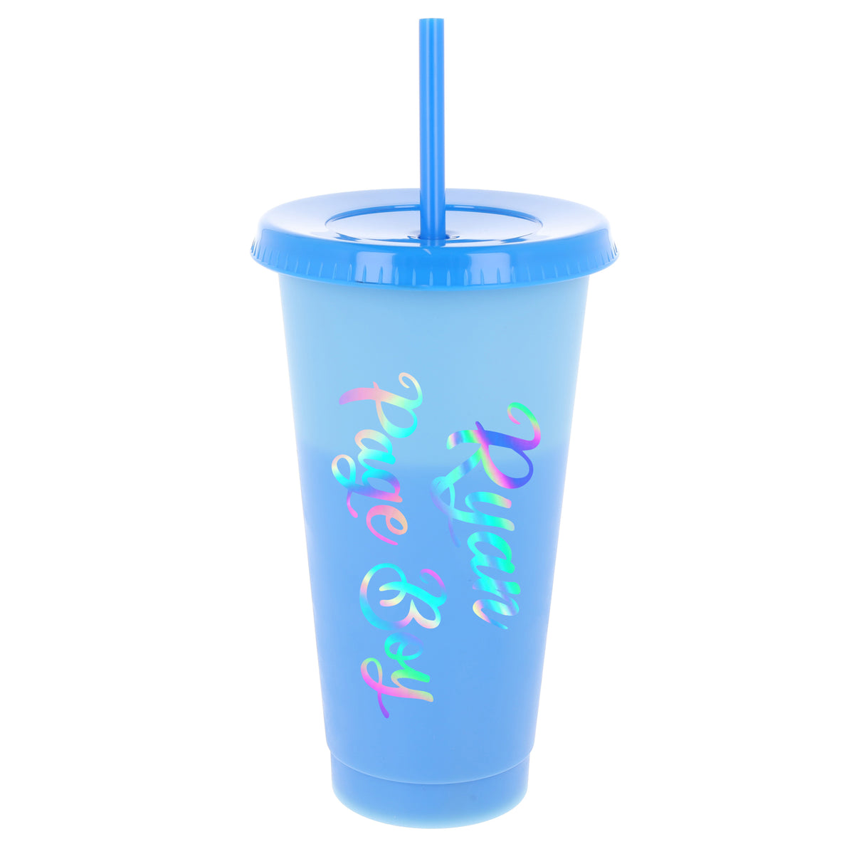 Page Boy Proposal Gift Box – Personalised Blue Juice Cup & Keepsake