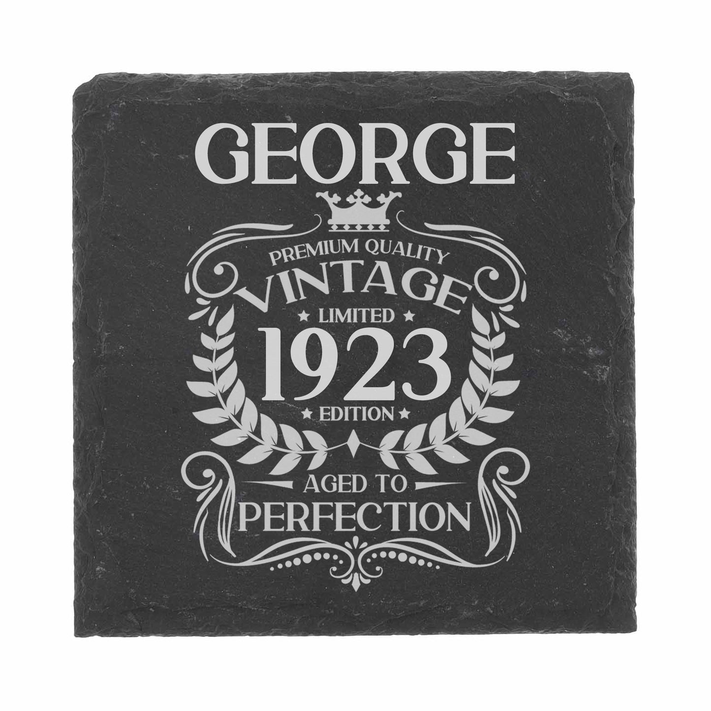 Personalised Vintage 1923 Mug and/or Coaster - Always Looking Good -