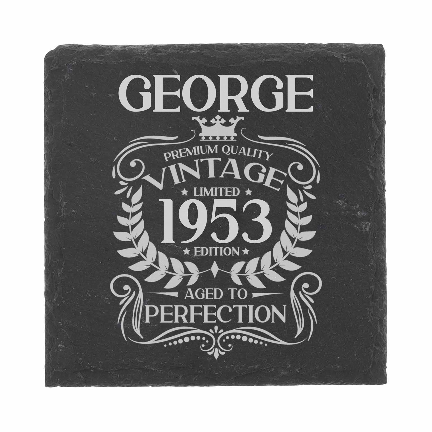 Personalised Vintage 1953 Mug and/or Coaster - Always Looking Good -