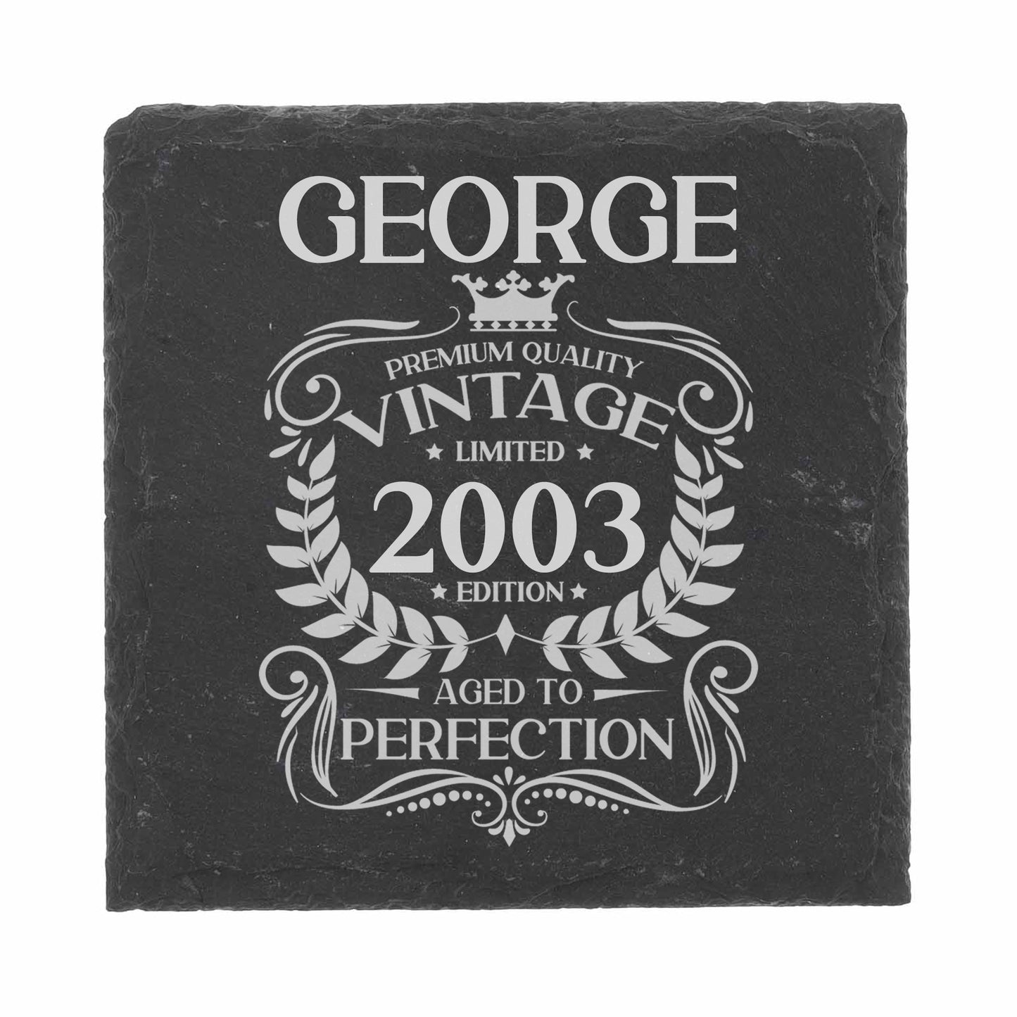 Personalised Vintage 2003 Mug and/or Coaster - Always Looking Good -
