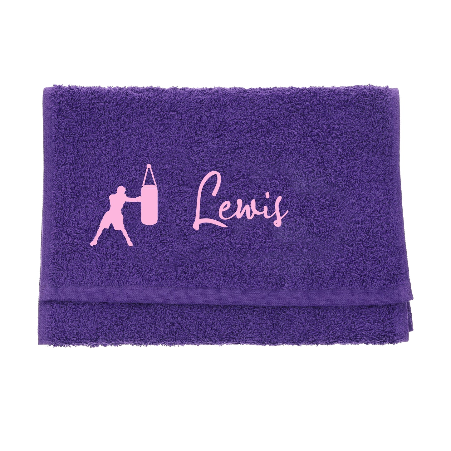 Personalised Embroidered Boxing Towel  - Always Looking Good -   