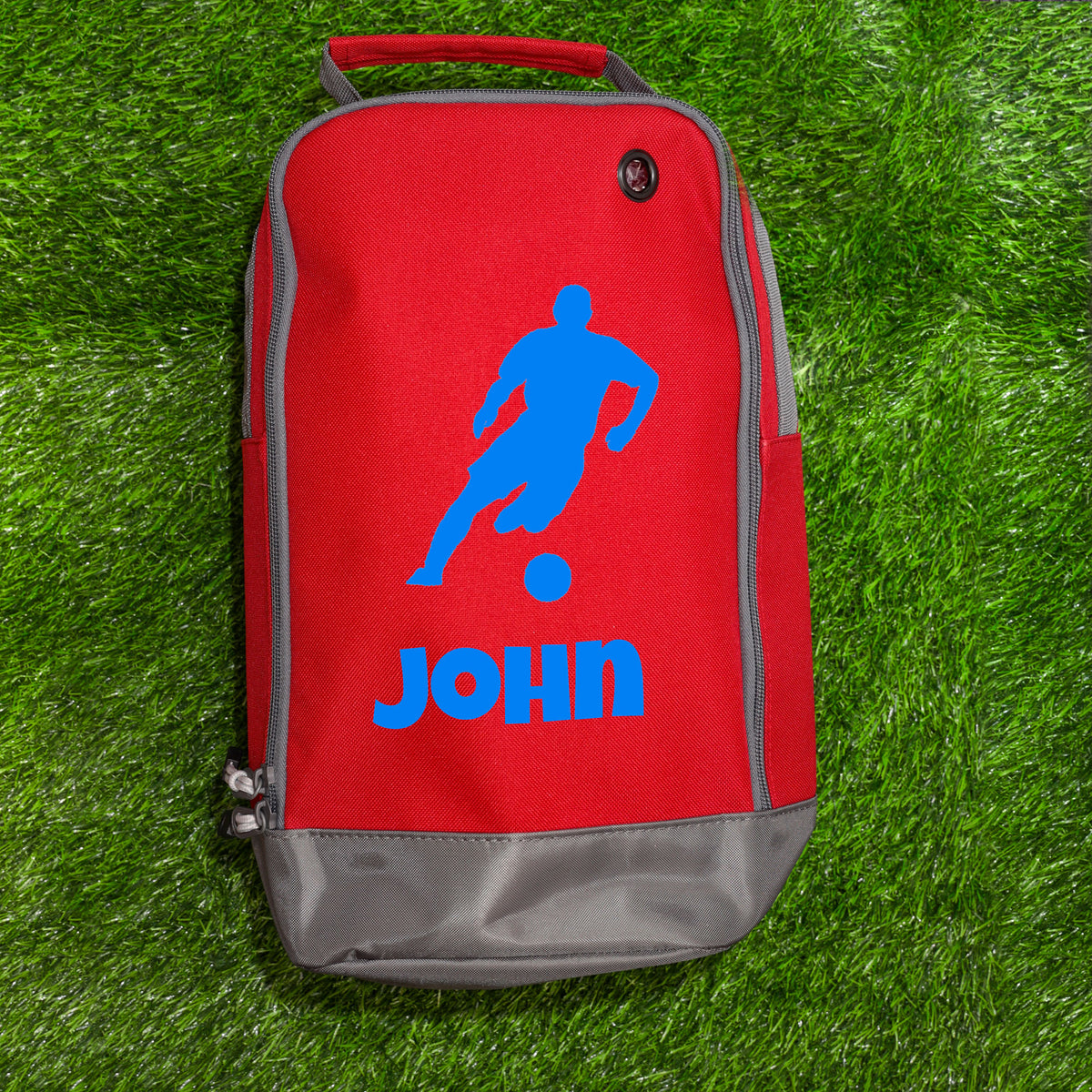 Football Boot Bag or Shoe Bag – Personalised with Name | Footballer Design