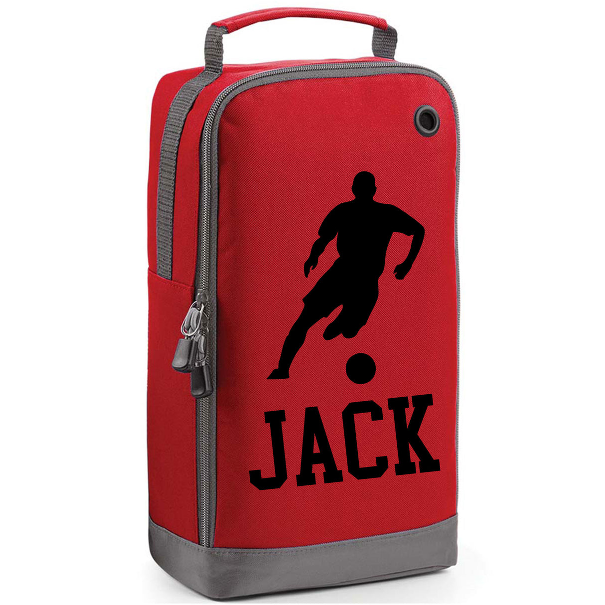 Football Boot Bag or Shoe Bag – Personalised with Name | Footballer Design