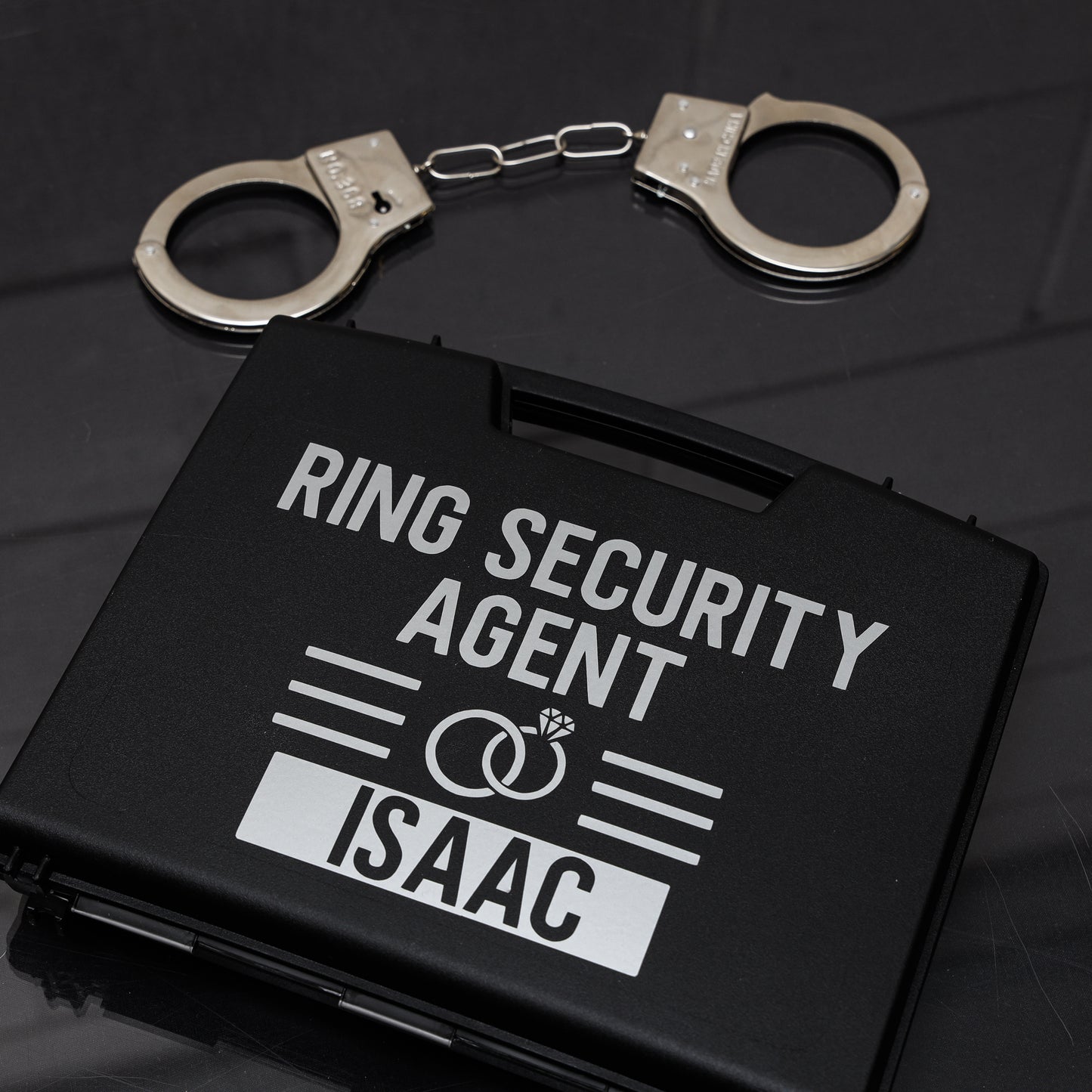 Personalised Pageboy Ring Security Box Briefcase  - Always Looking Good -   