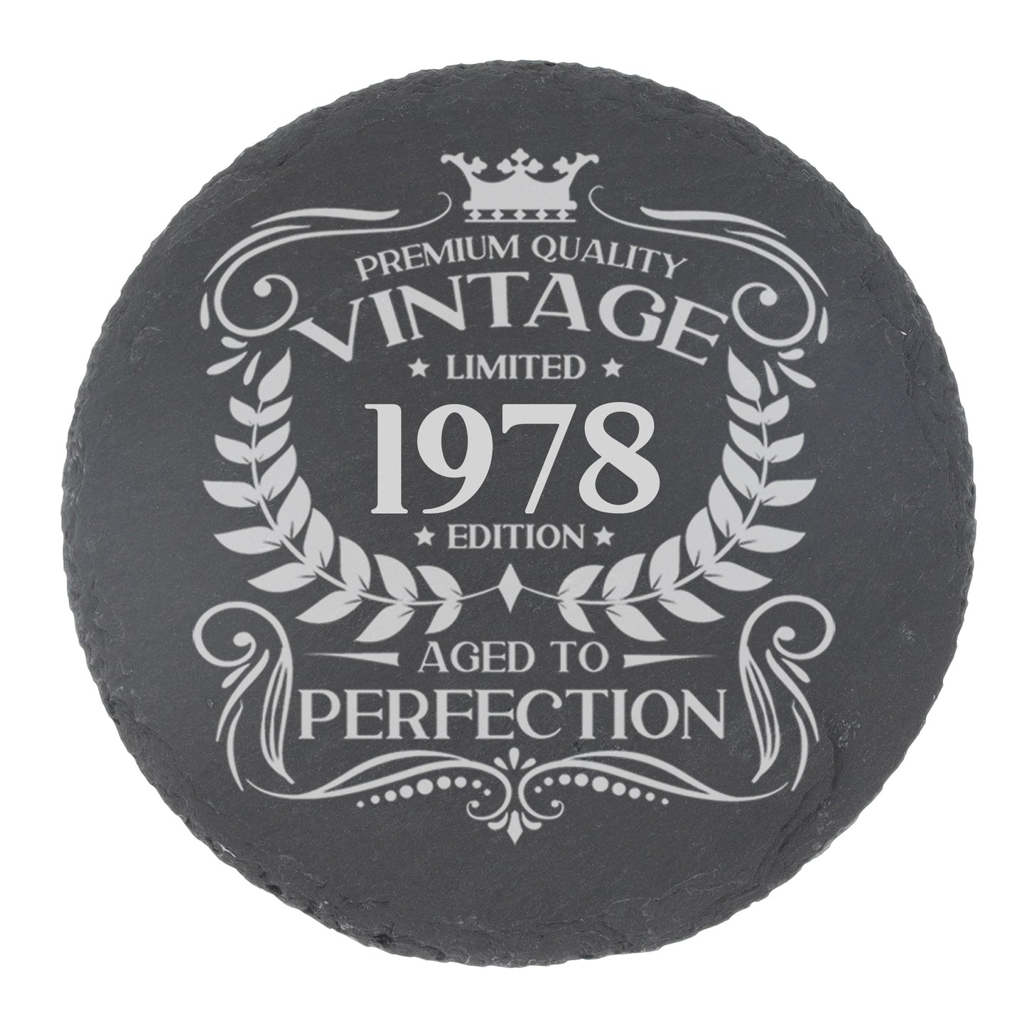 Personalised Vintage 1978 Mug and/or Coaster - Always Looking Good -