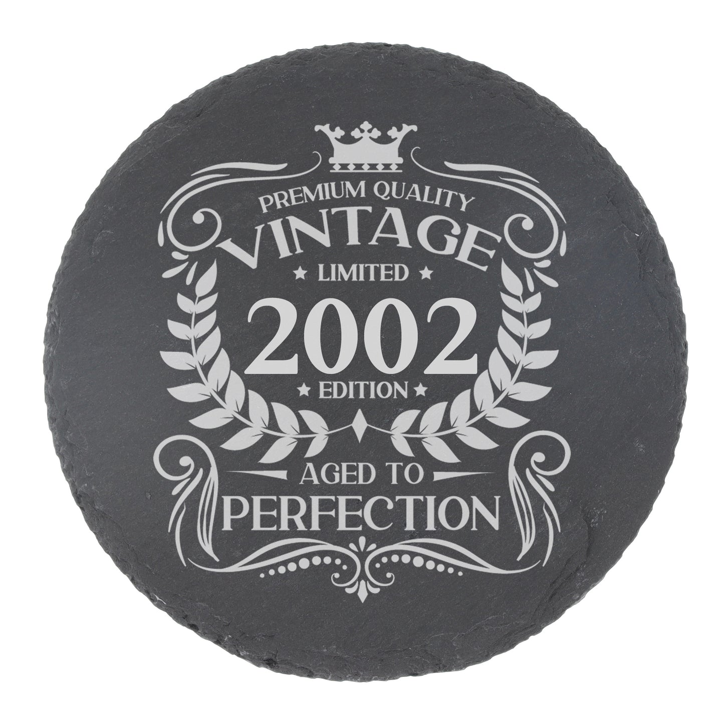 Personalised Vintage 2002 Mug and/or Coaster - Always Looking Good -