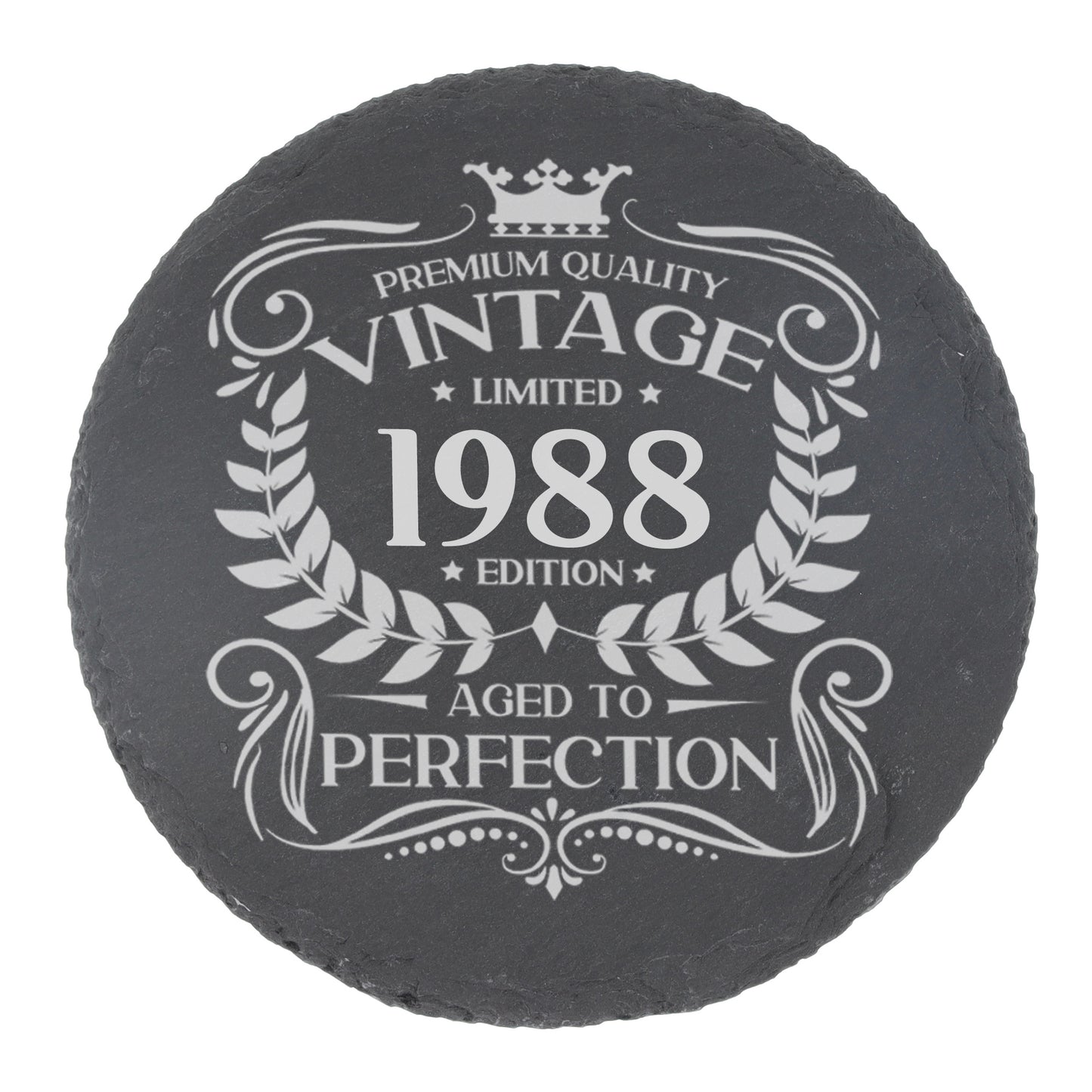 Personalised Vintage 1988 Mug and/or Coaster - Always Looking Good -