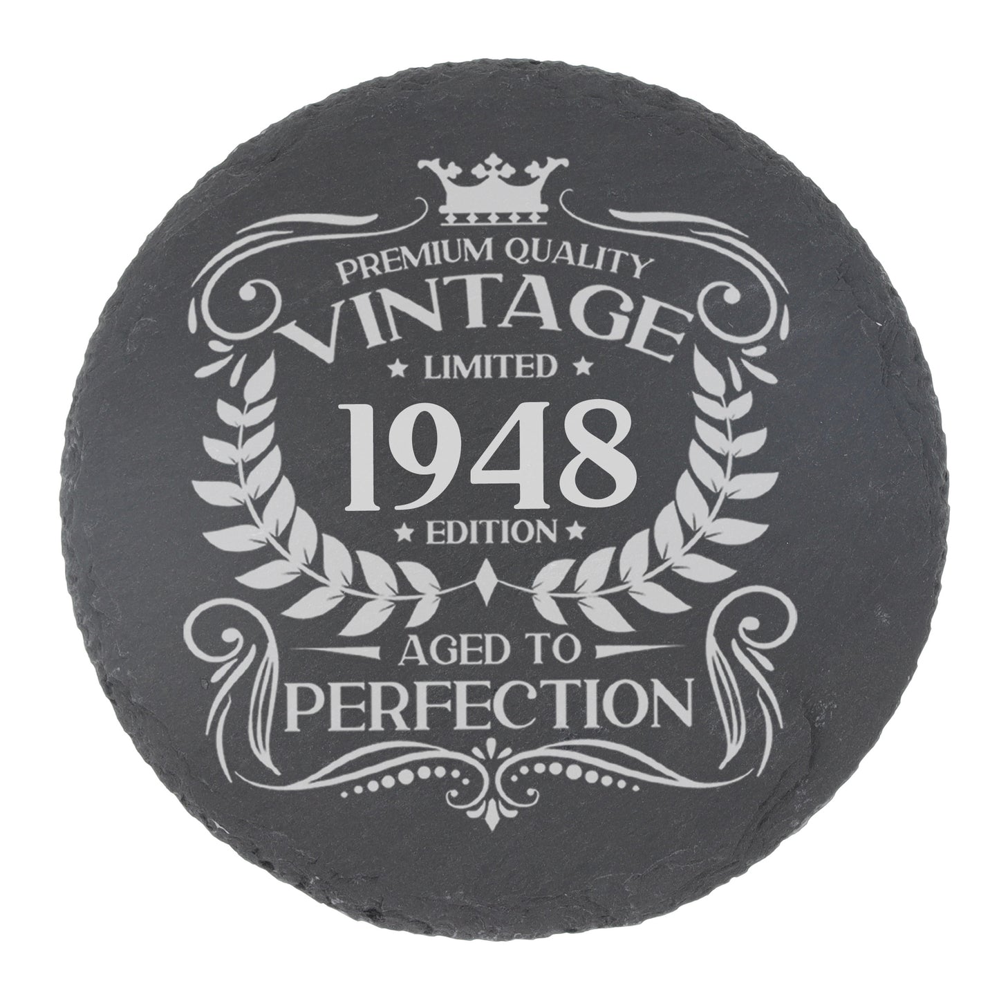Personalised Vintage 1948 Mug and/or Coaster - Always Looking Good -