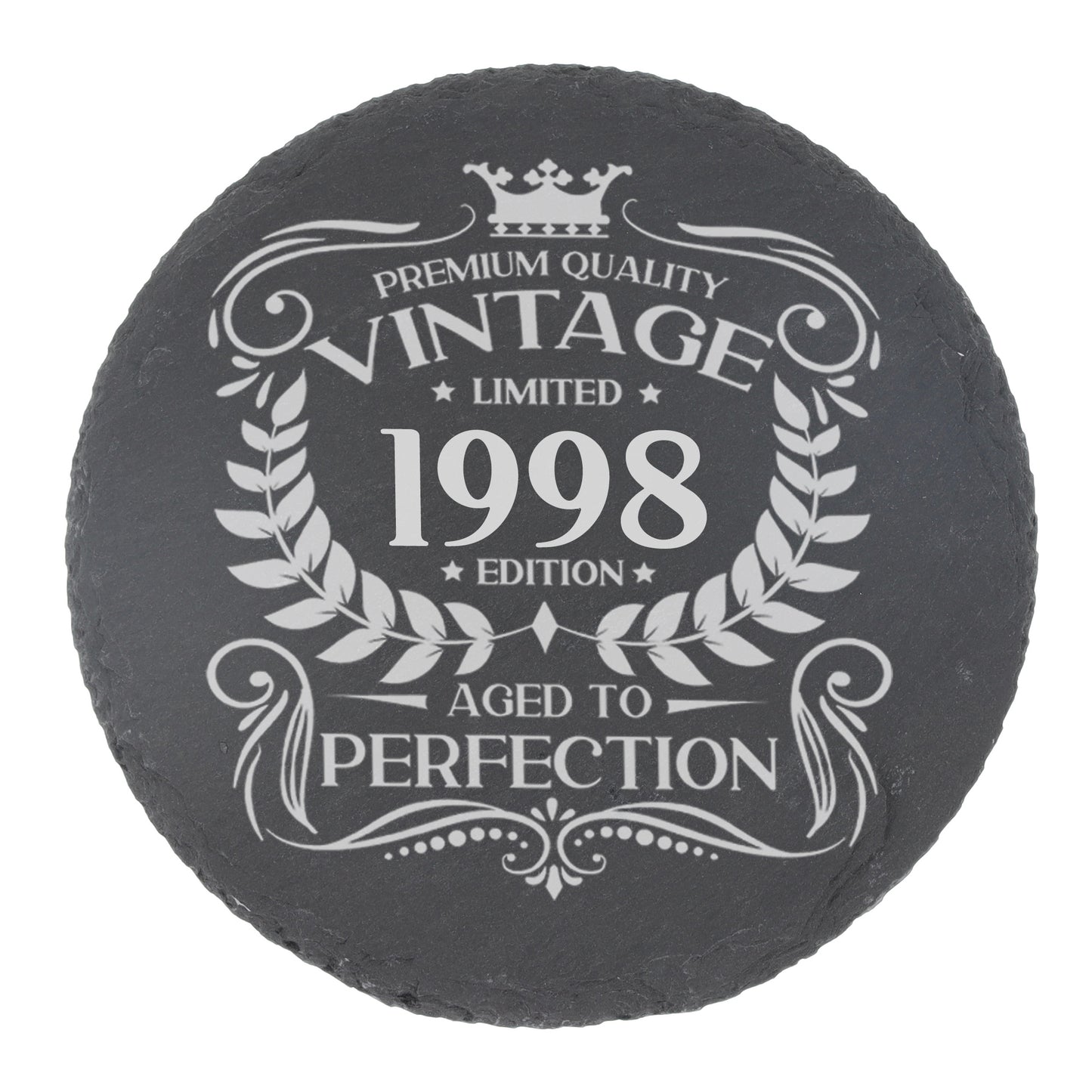 Personalised Vintage 1998 Mug and/or Coaster  - Always Looking Good -   