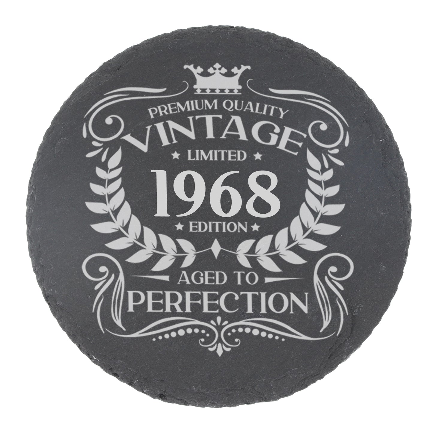 Personalised Vintage 1968 Mug and/or Coaster - Always Looking Good -