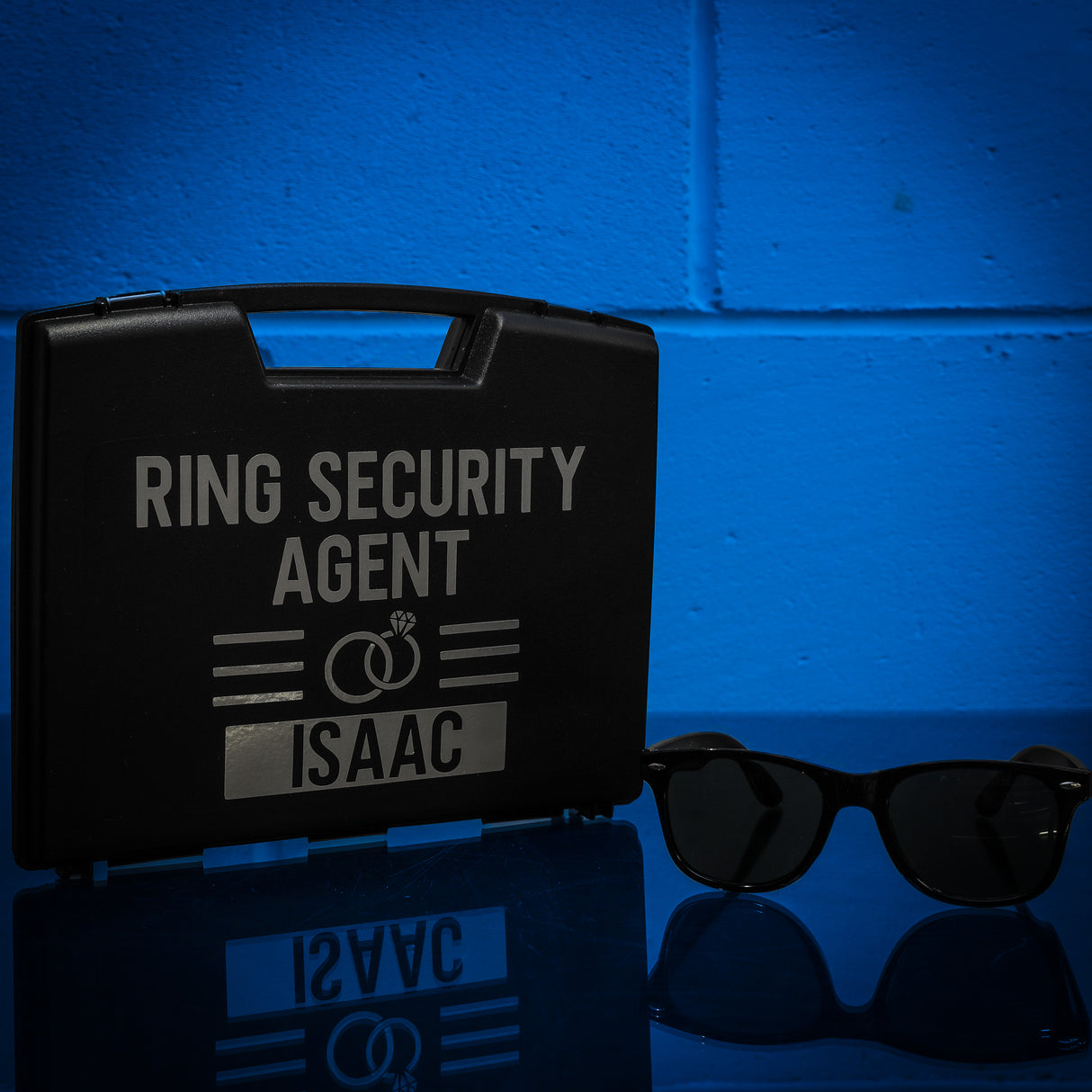 Personalised Pageboy Ring Security Box Briefcase - Always Looking Good -