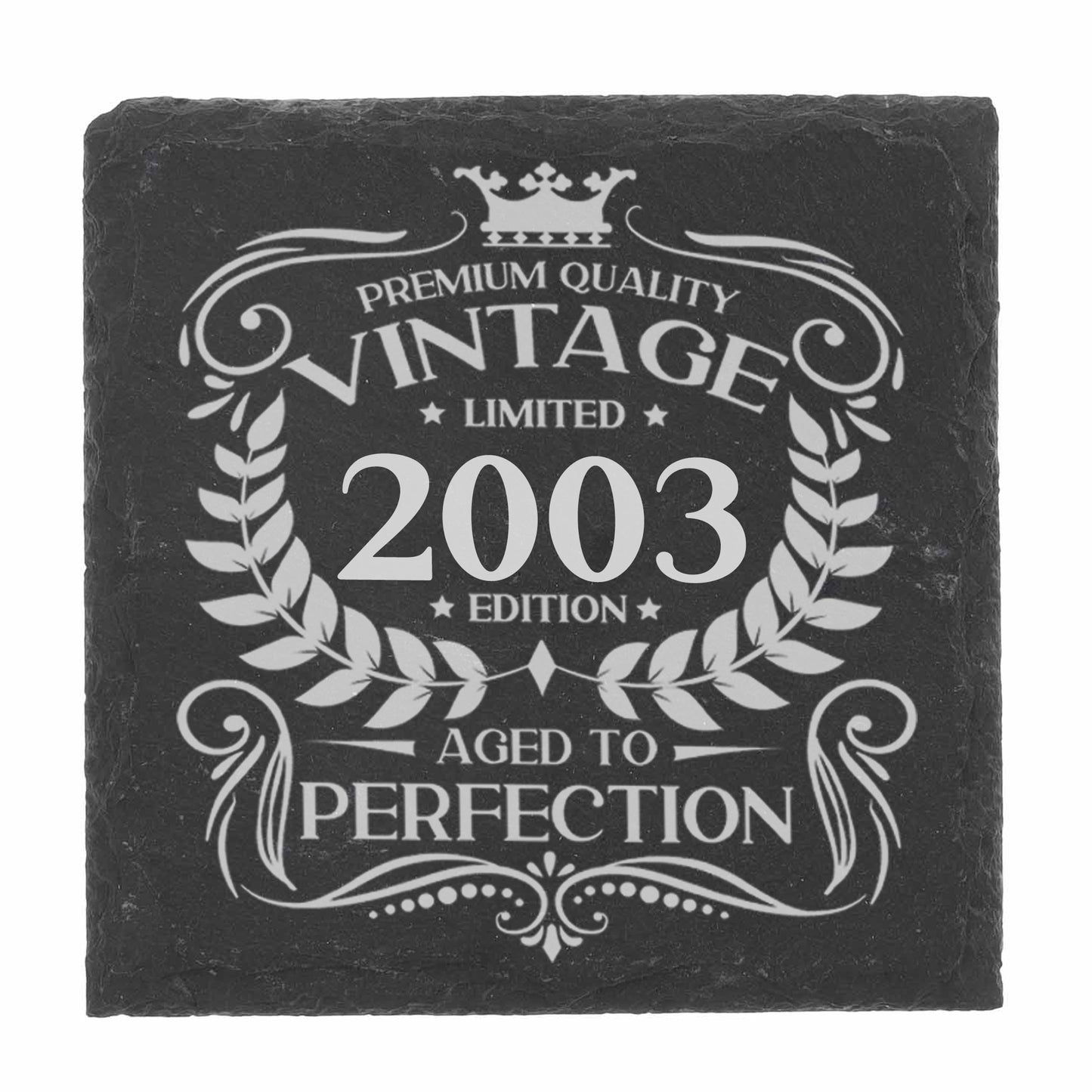 Personalised Vintage 2003 Mug and/or Coaster - Always Looking Good -