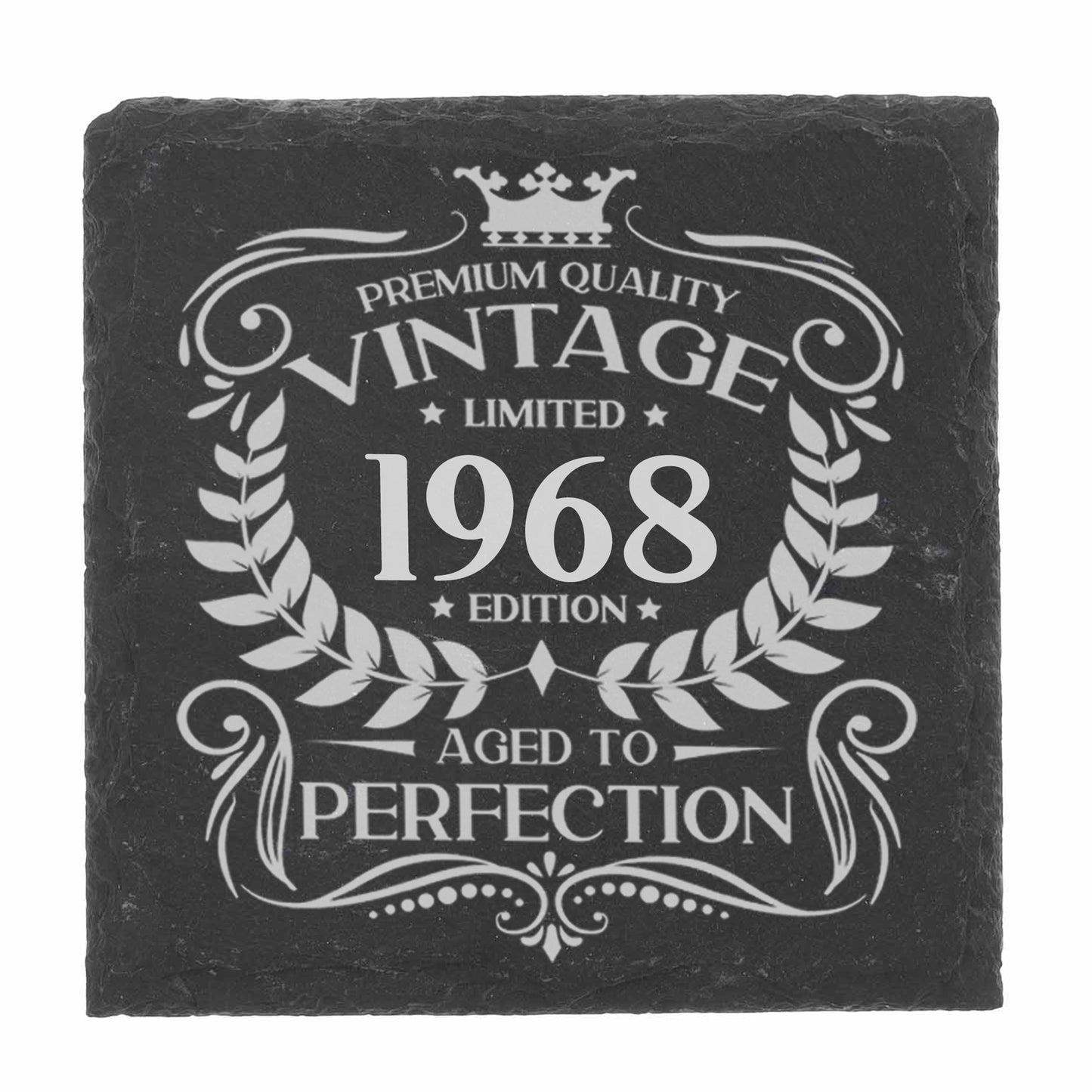 Personalised Vintage 1968 Mug and/or Coaster - Always Looking Good -