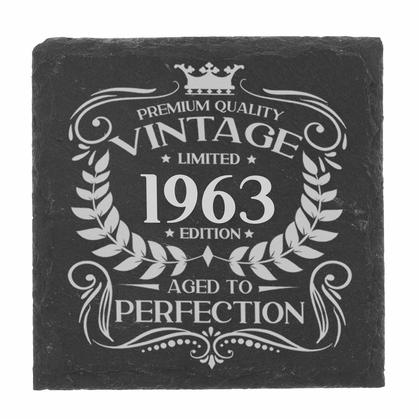 Personalised Vintage 1963 Mug and/or Coaster - Always Looking Good -