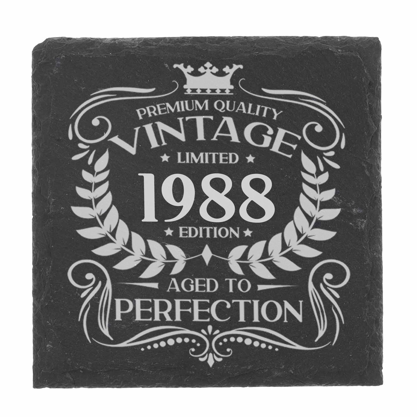 Personalised Vintage 1988 Mug and/or Coaster - Always Looking Good -