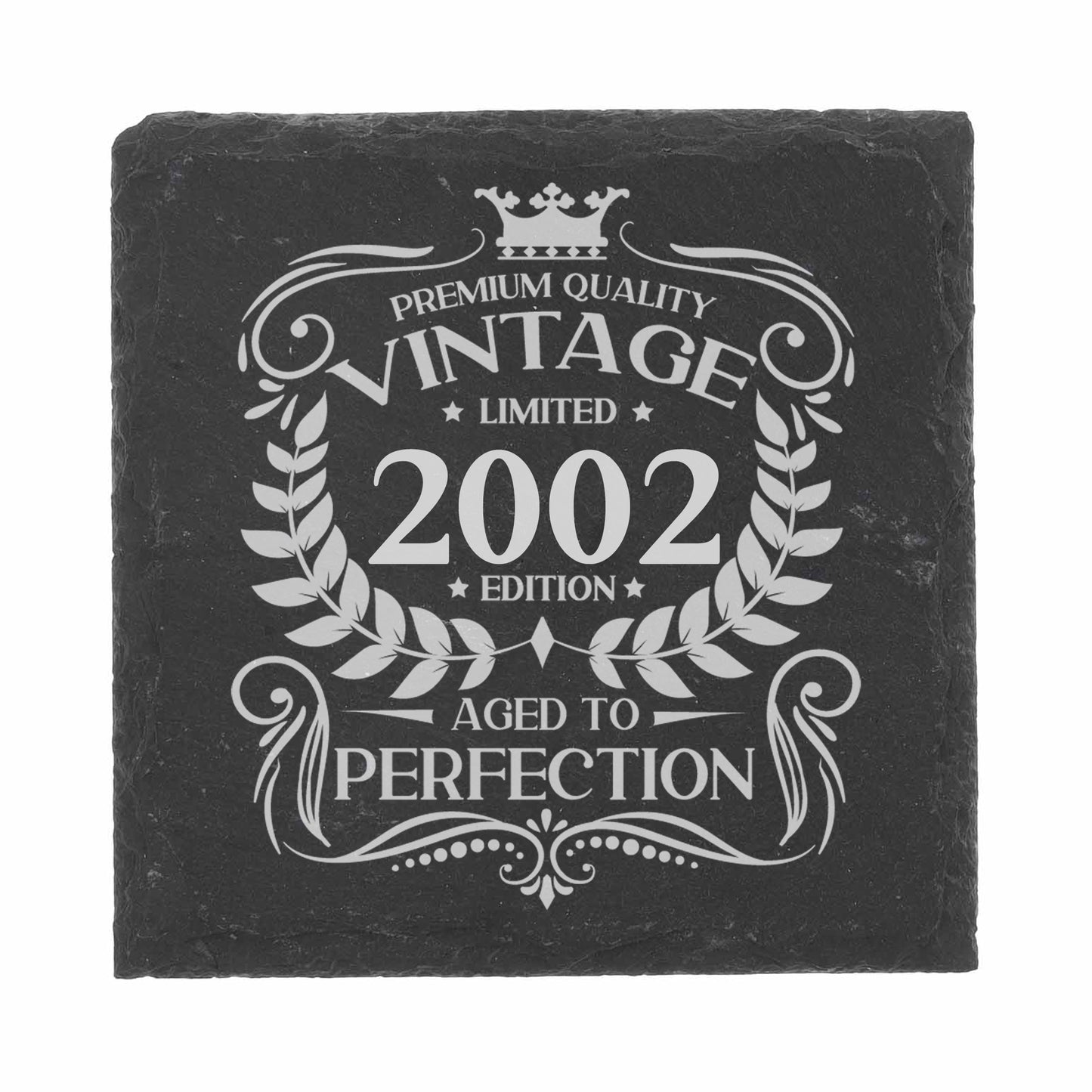 Personalised Vintage 2002 Mug and/or Coaster - Always Looking Good -