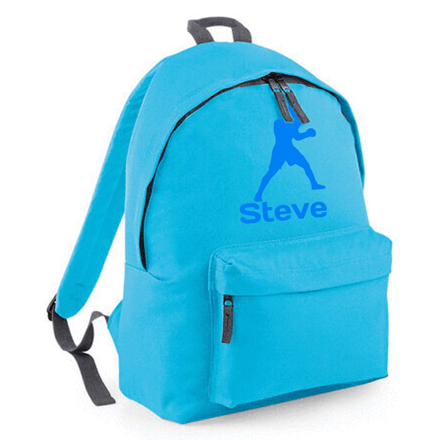 Personalised Boxer Design Backpack, Kids Rucksack Bag with Name