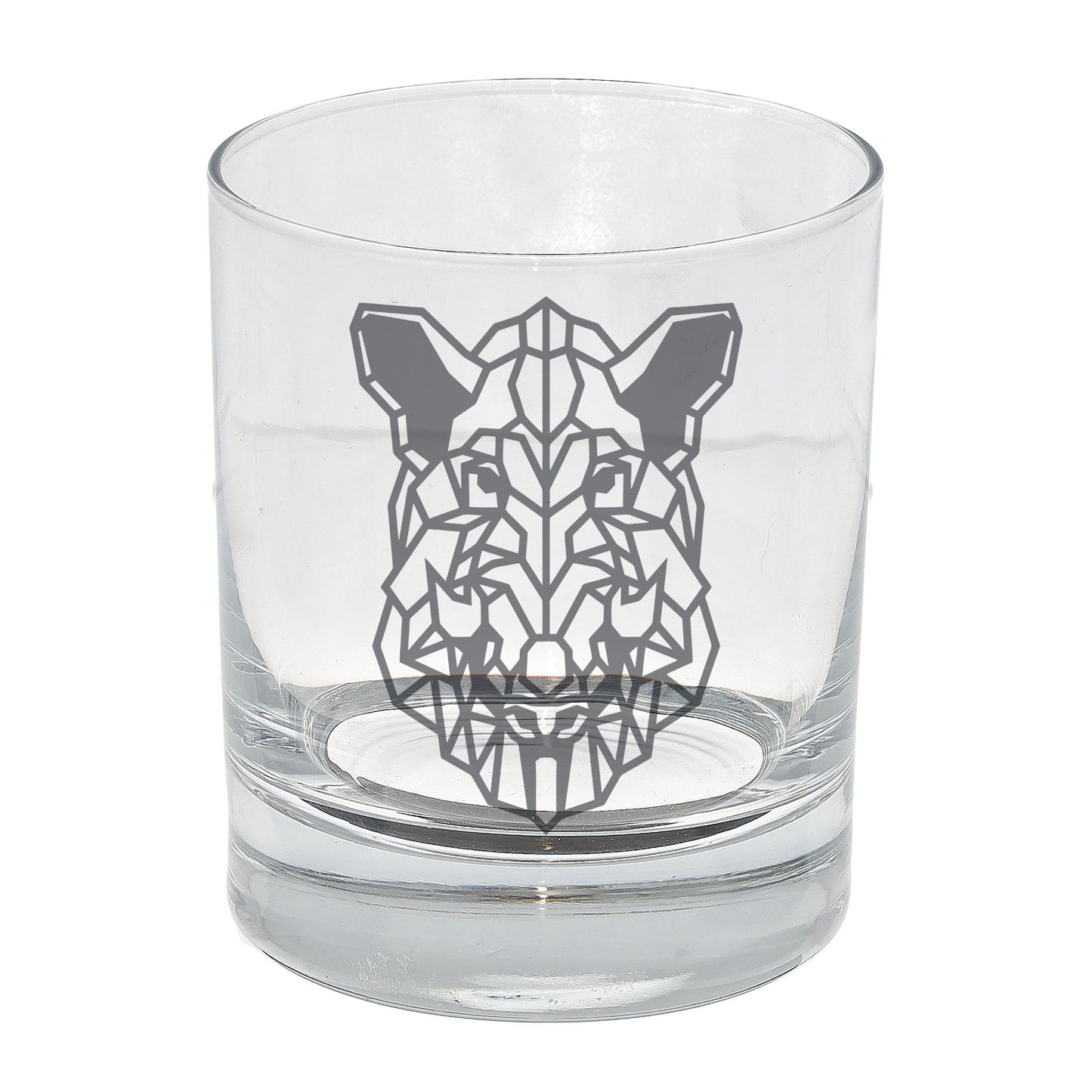 Warthog Engraved Whisky Glass  - Always Looking Good -