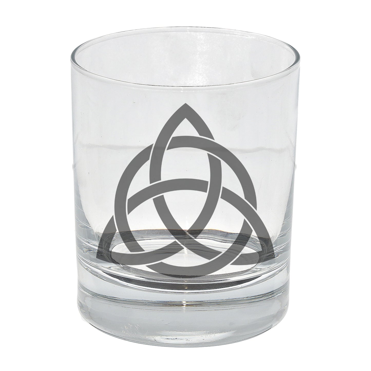 Celtic Knot Engraved Whisky Glass and/or Coaster Set  - Always Looking Good - Whisky Glass Only  