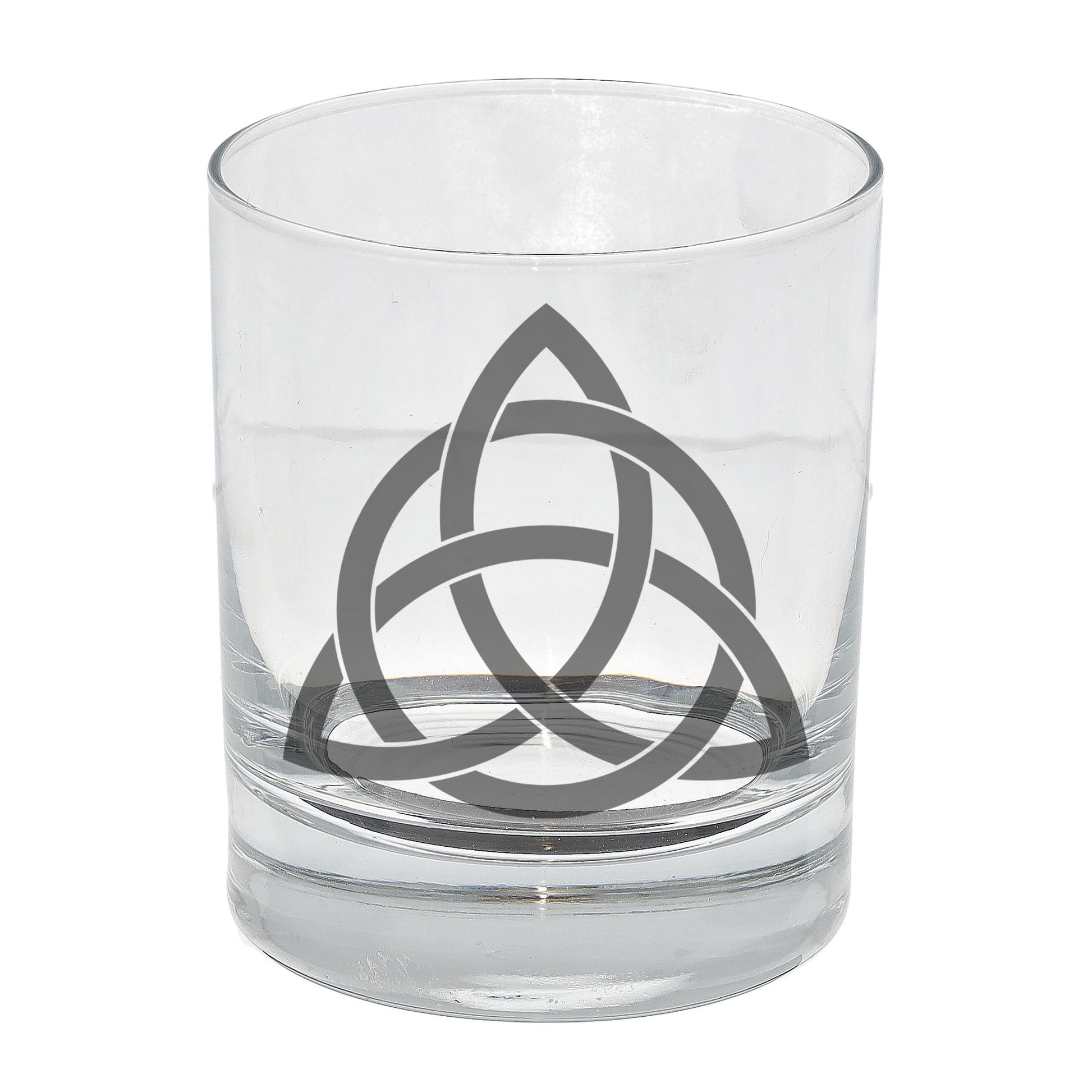 Celtic Knot Engraved Whisky Glass and/or Coaster Set  - Always Looking Good - Whisky Glass Only  