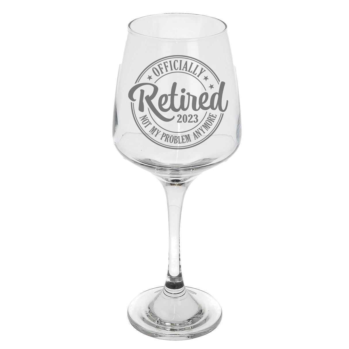 Retirement Wine Glass Gift - Engraved Wine Glass and/or Coaster
- Always Looking Good -