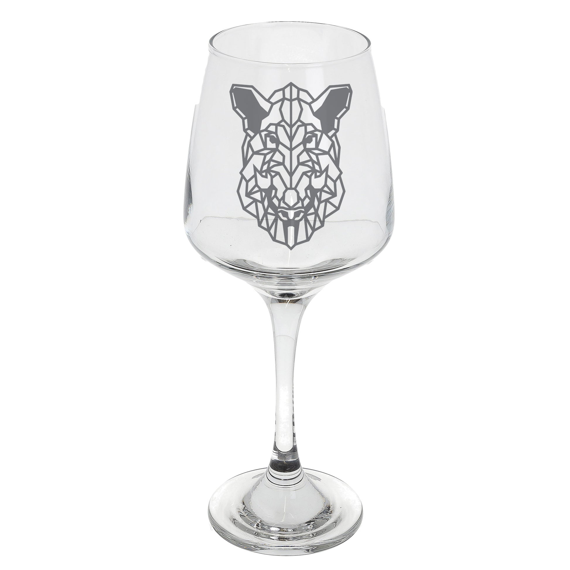 Warthog Engraved Wine Glass  - Always Looking Good -   