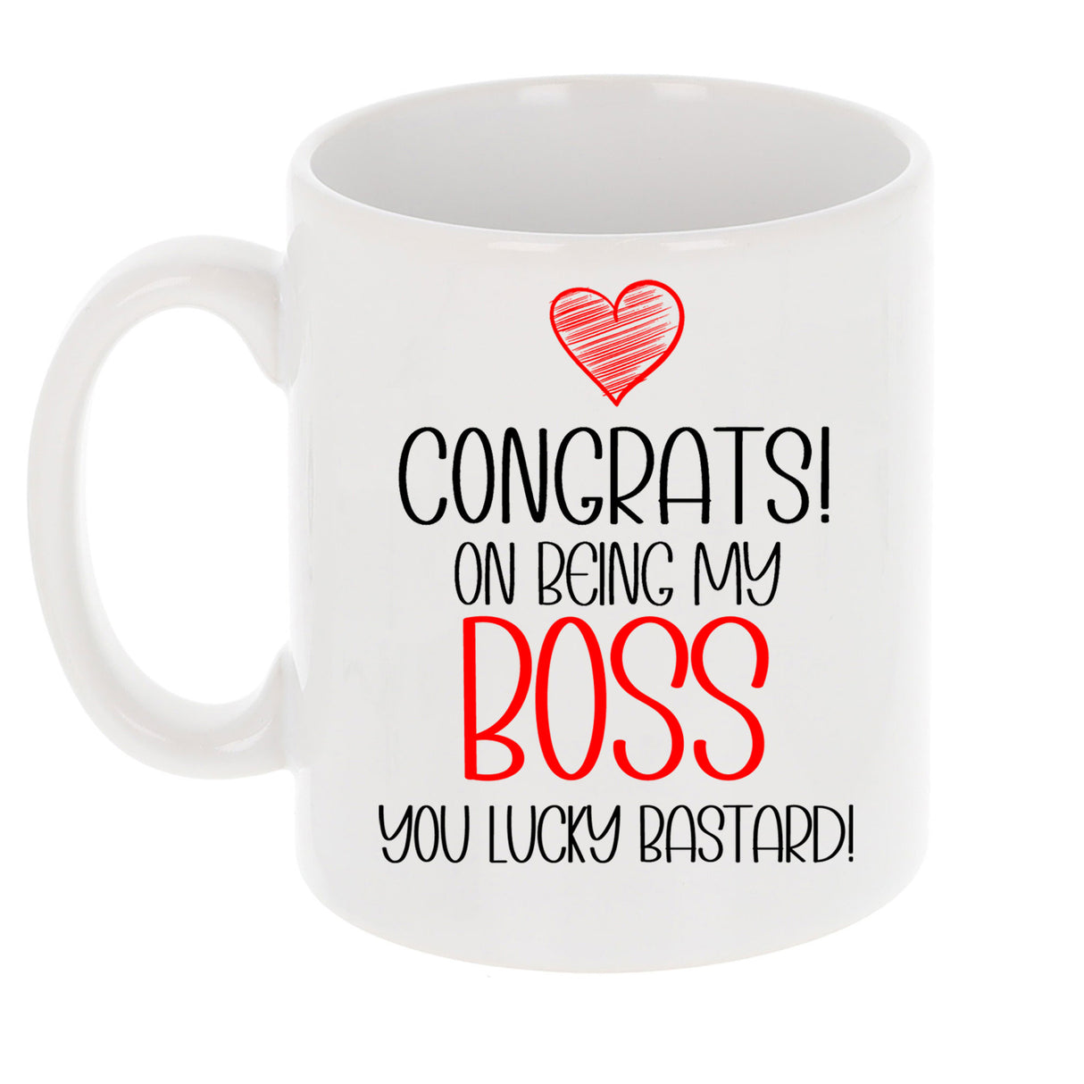 Congrats On Being My Boss Mug and/or Coaster Gift - Always Looking Good -