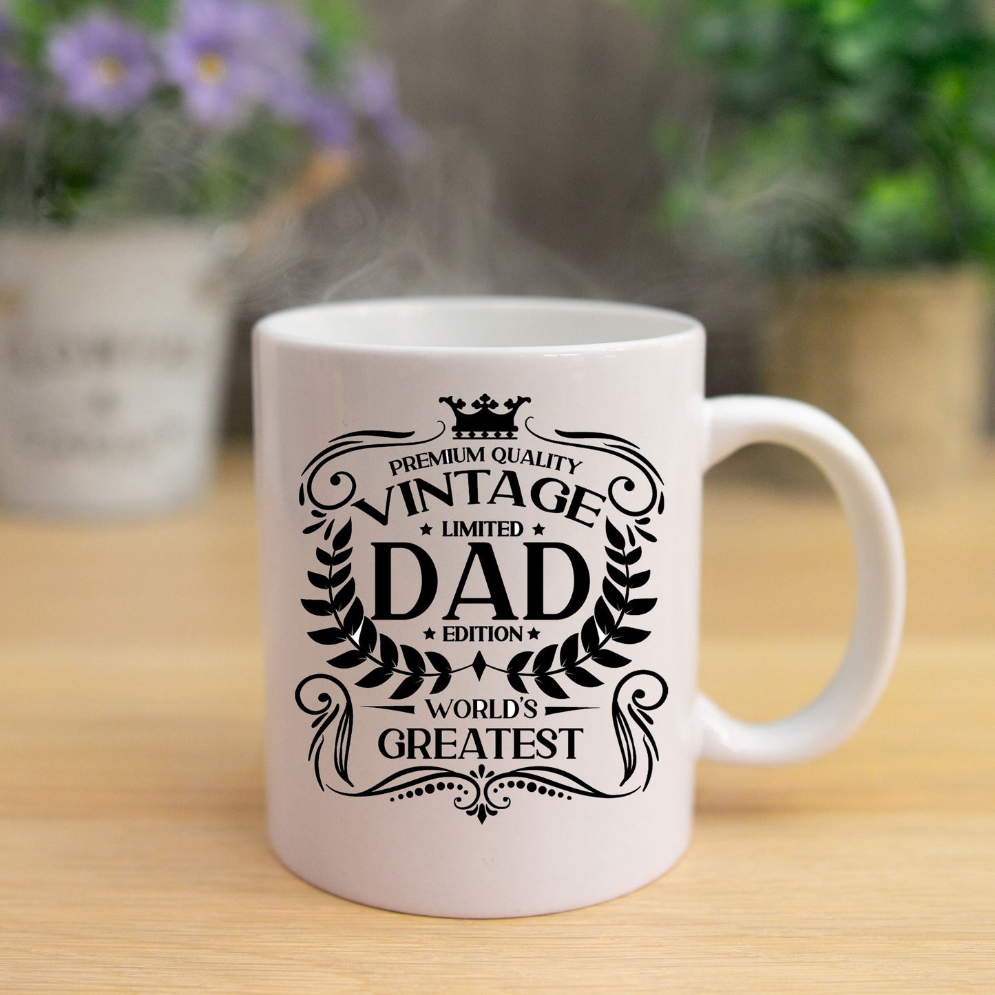 Vintage Worlds Greatest Dad Mug and/or Coaster  - Always Looking Good -   