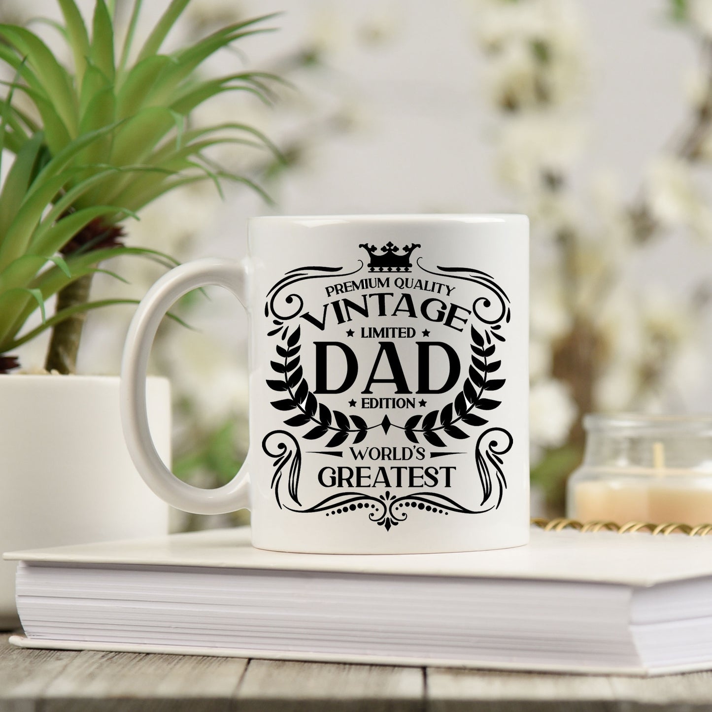 Vintage Worlds Greatest Dad Mug and/or Coaster  - Always Looking Good -   