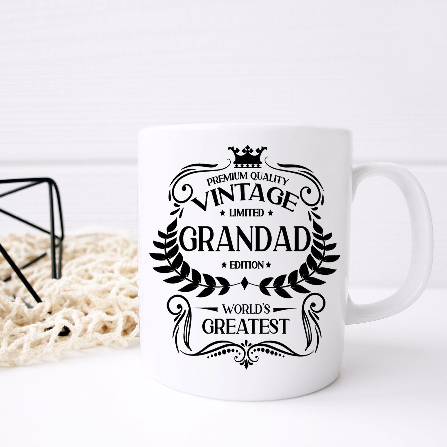 Vintage Worlds Greatest Grandad Mug and/or Coaster  - Always Looking Good -   