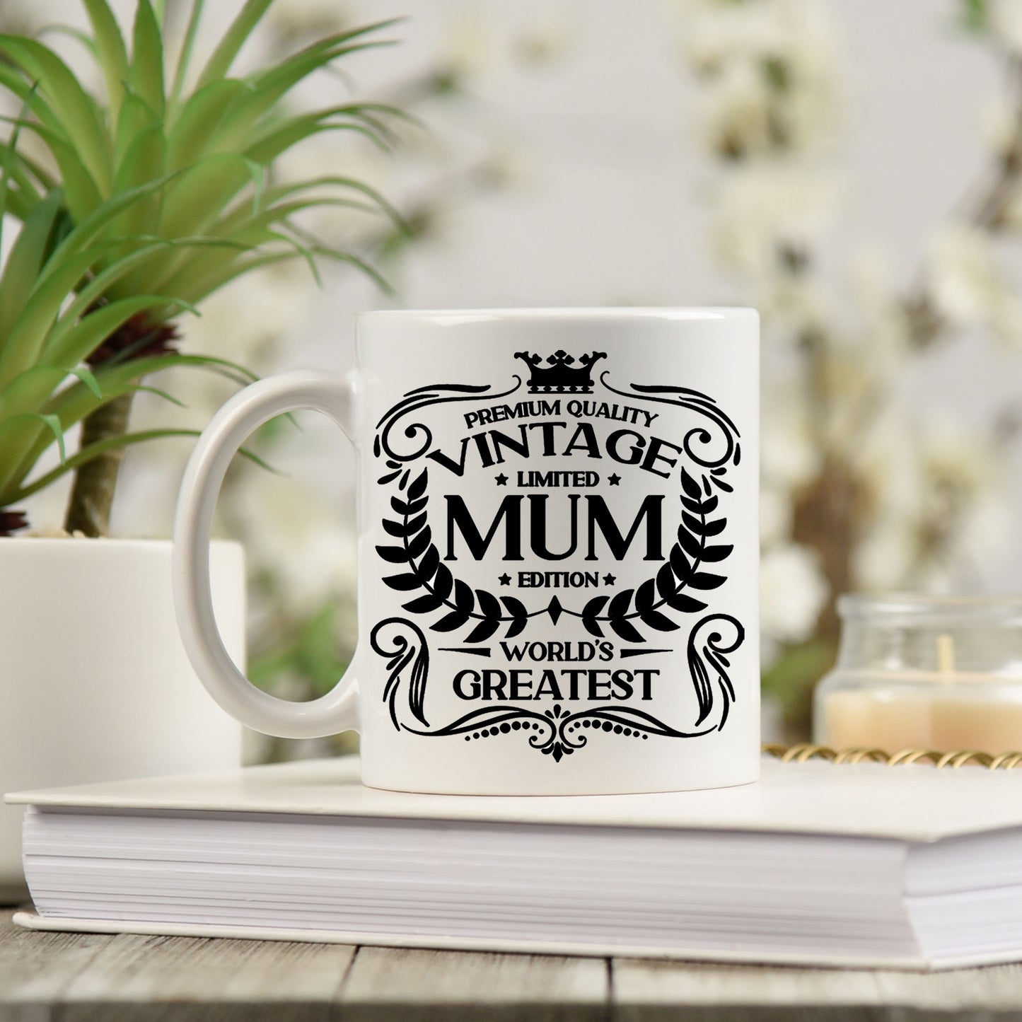 Vintage Worlds Greatest Mum Mug and/or Coaster  - Always Looking Good -   