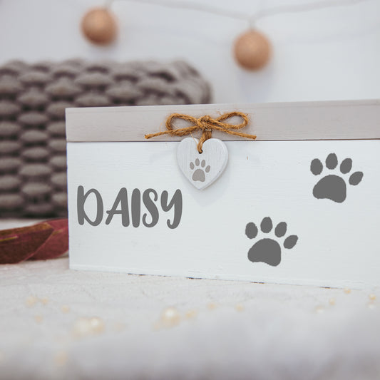 Personalised Pet Photo Memorial Wooden Keepsake Box for Cats Dogs & Pets - Always Looking Good -