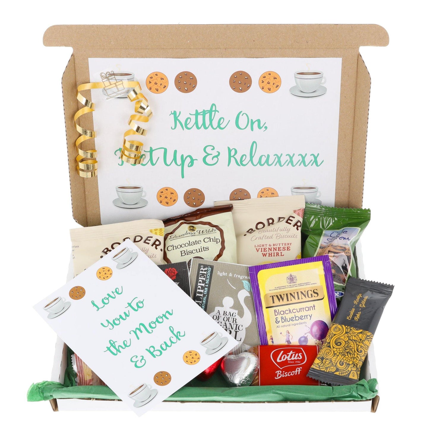 Tea and Biscuit Lover Letterbox Gift Box  - Always Looking Good -   