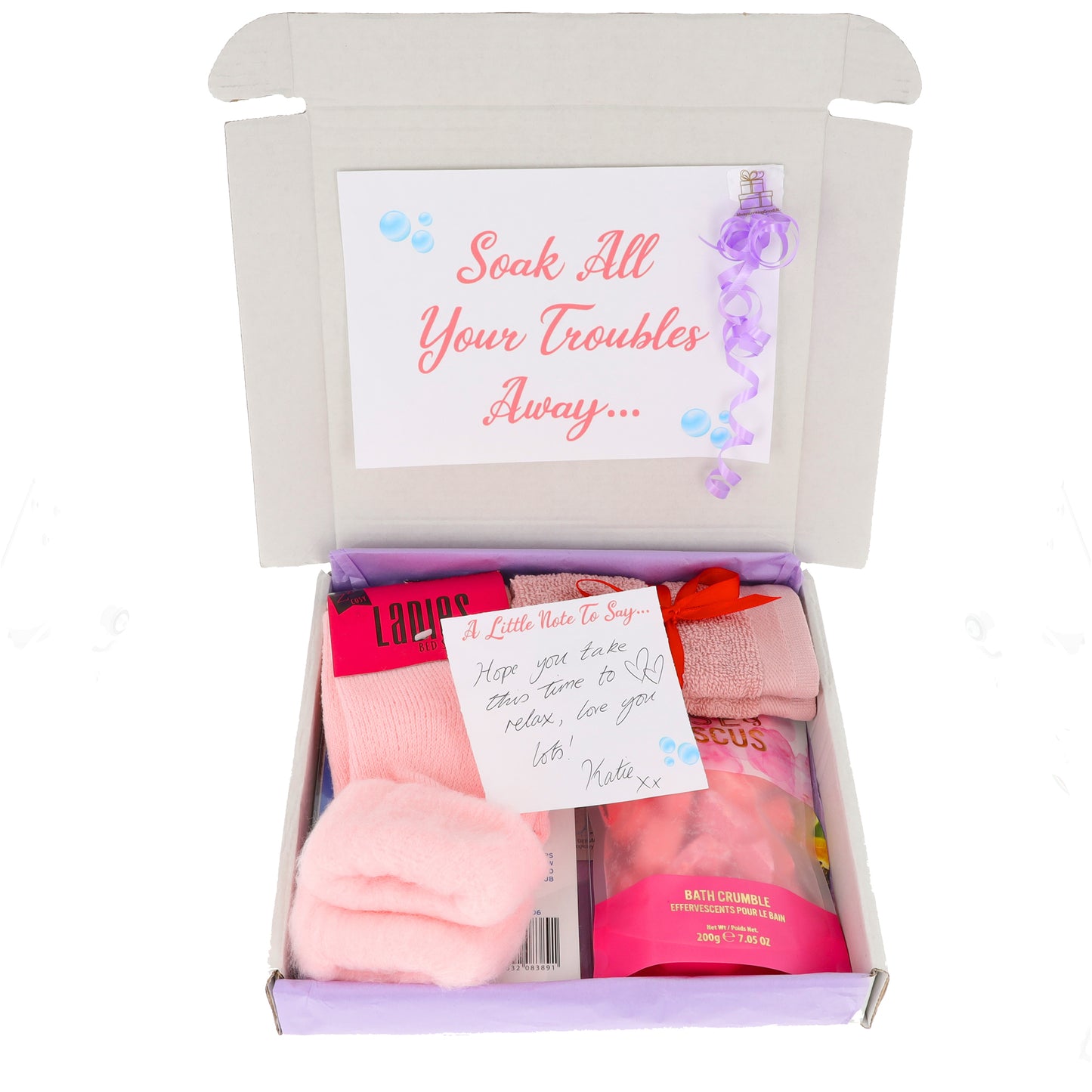 Bath Time Pamper Hamper Gift Box  - Always Looking Good -   