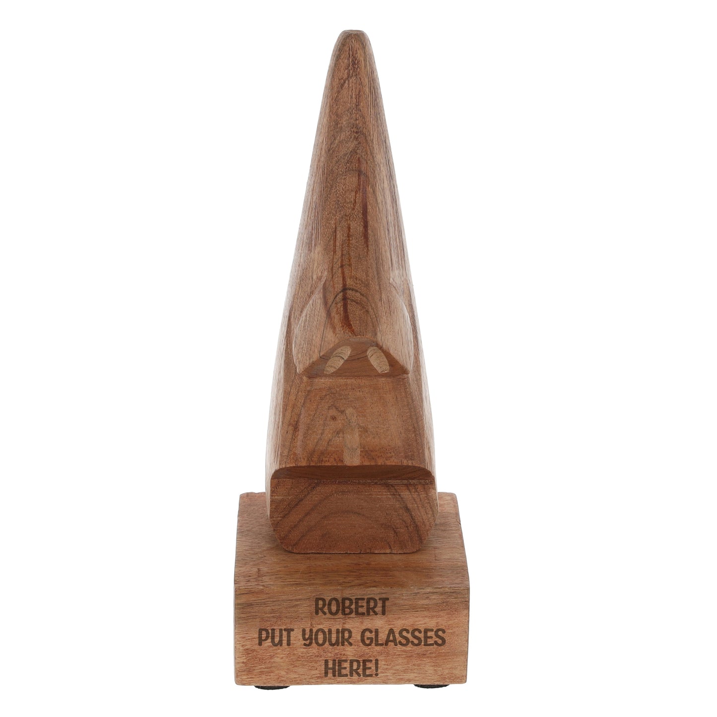 Face Engraved Wooden Glasses Stand Personalised with Name
- Always Looking Good -