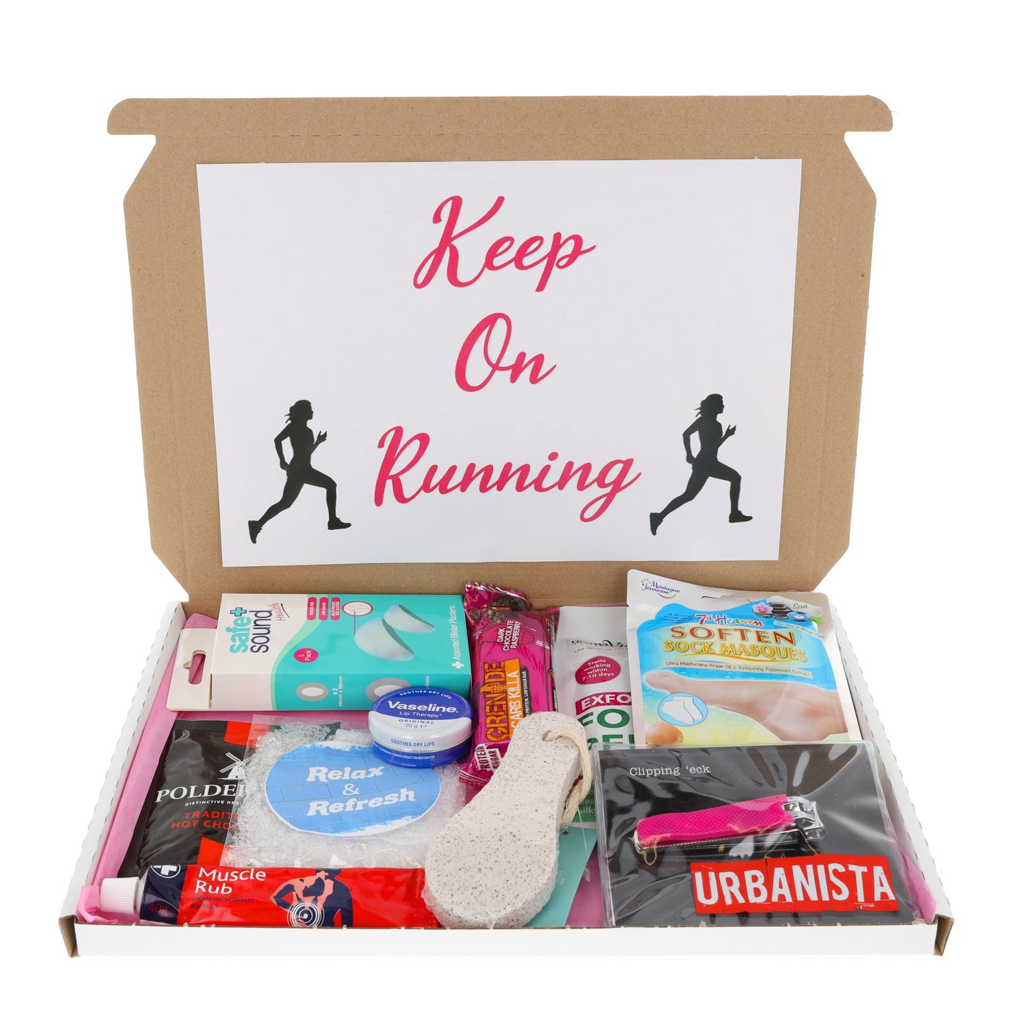 Runner Motivate & Pamper Letterbox Running Lovers Gift Set Small or Large  - Always Looking Good -   