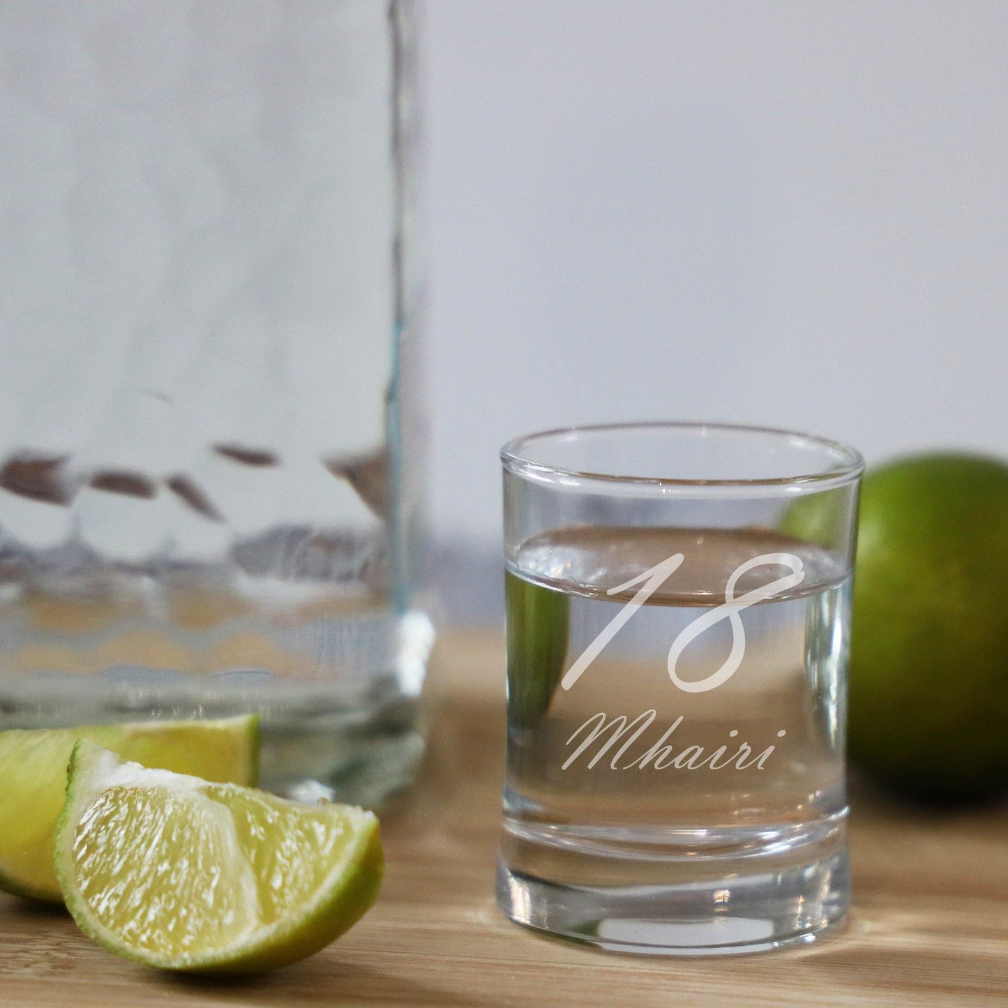 Personalised Engraved Birthday Shot Glass - Always Looking Good -