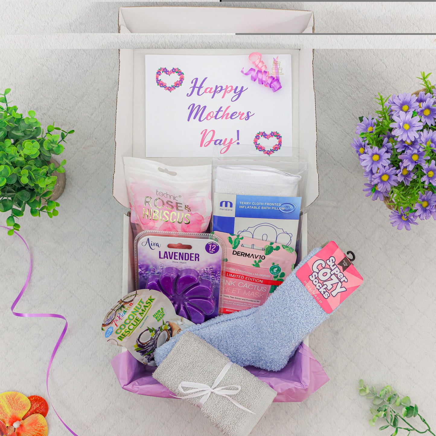 Bath Time Pamper Hamper Gift Box  - Always Looking Good -   