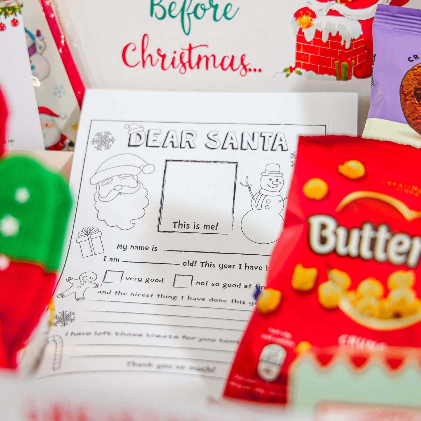 Personalised Christmas Eve Box Filled with Activities and Fun for Kids - Always Looking Good -