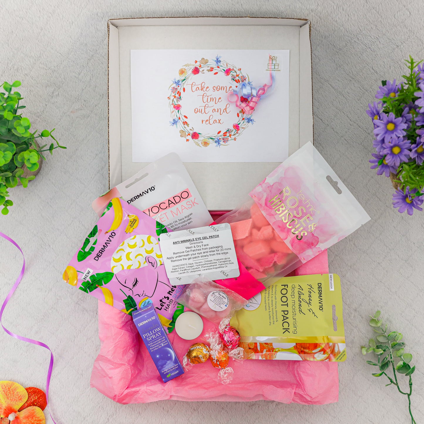 Pamper Hamper For Her Large Set of Bath Crumble & Pamper Gift
- Always Looking Good -